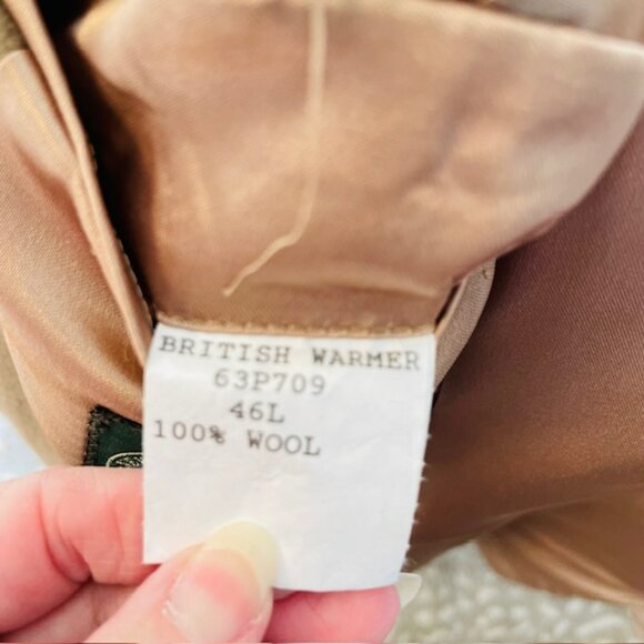 J. Press X Cardinal of Canada Wool MeltonTopcoat Overcoat Double Breasted 46L - Picture 9 of 13